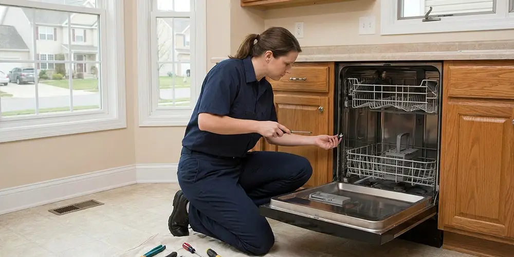 Dishwasher Latch Replacement in Greenwich, CT