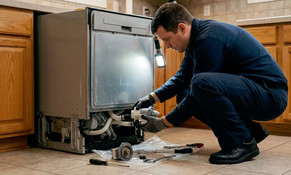 Dishwasher Pump Replacement in Greenwich, CT