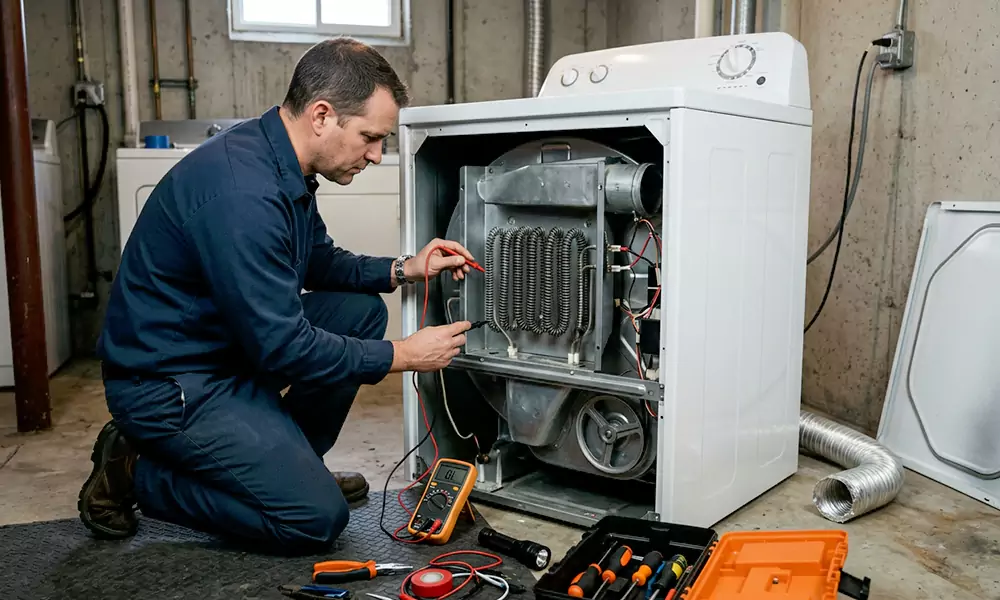 Dryer Not Heating Repair in Greenwich, CT