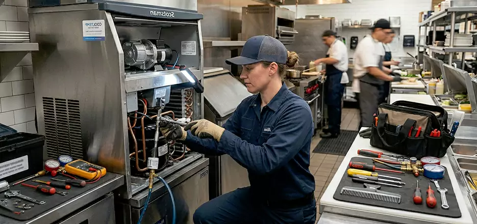 Commercial Ice Machine Maintenance in Greenwich