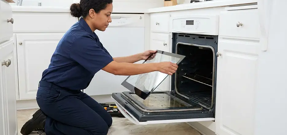 Range Oven Door Glass Replacement in Greenwich